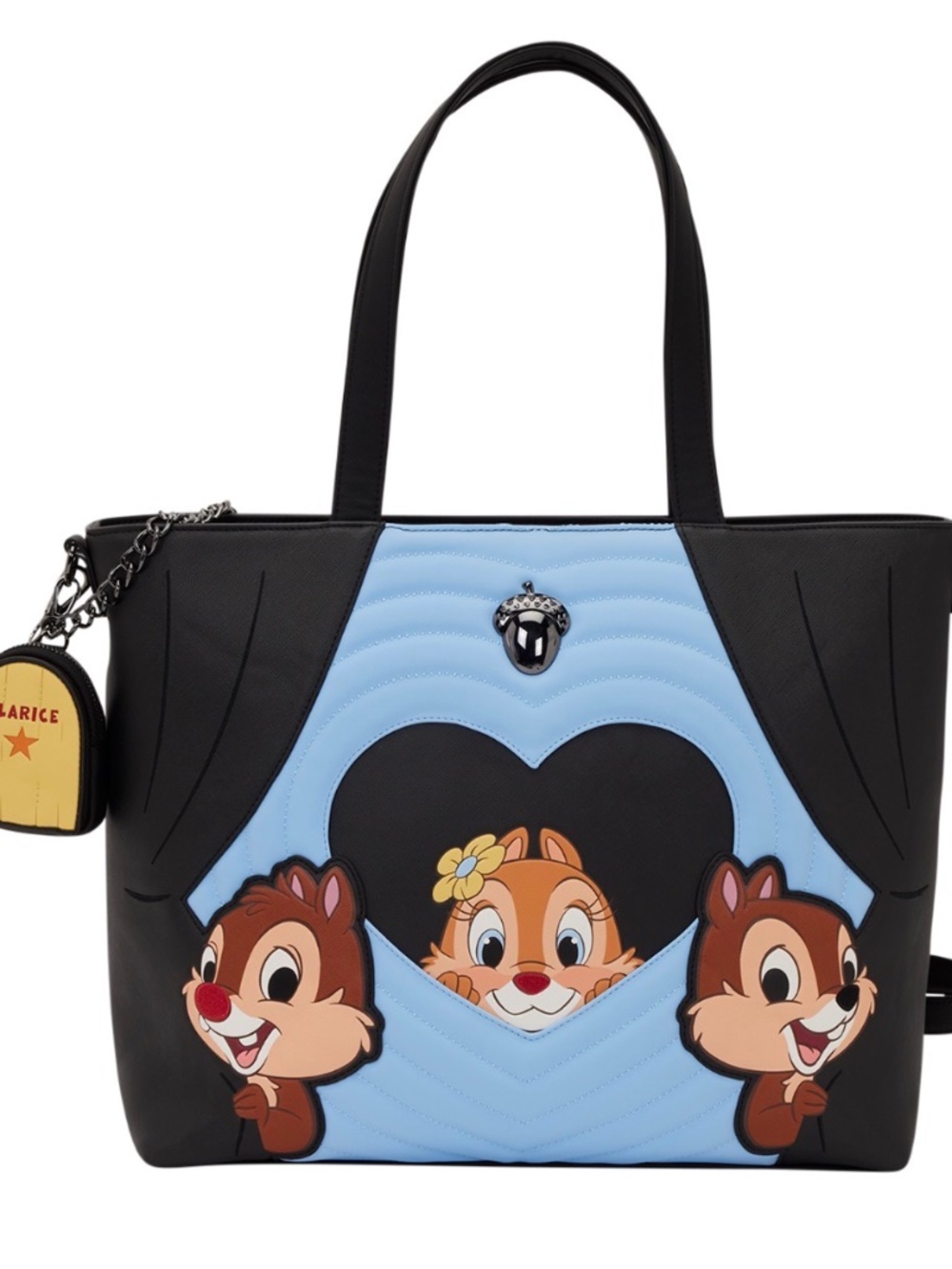 Loungefly hard tag Chip ‘n’ Dale Tote Bag